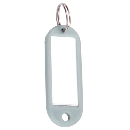 [3150907] Llavero Portaetiquetas Gris