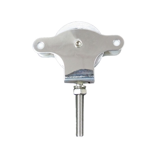 [5121600] Polea Tendedero Wolfpack Inoxidable 40 mm. / Roldana Metálica Con Tornillo