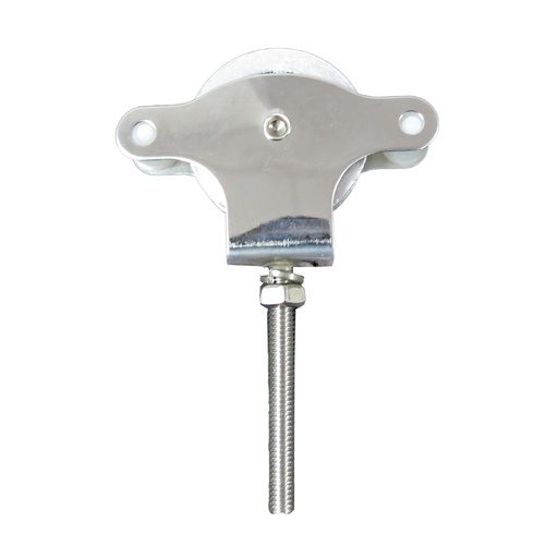 [5121610] Polea Tendedero Wolfpack Inoxidable 60 mm. / Roldana Metálica Con Tornilo