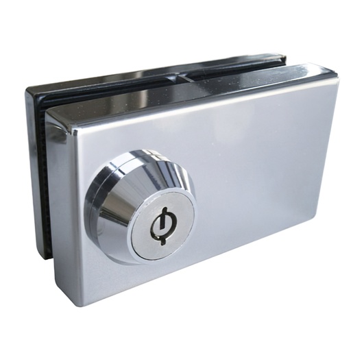 [3180001] Cerradura Cbm 2001 Puerta Cristal Llave Tubular