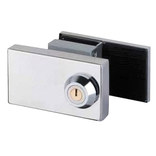 [3180002] Cerradura Cbm 2002 Puerta Cristal Llave Plana