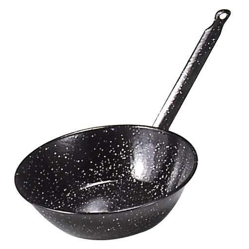 [5020057] Sartén Doble Honda Con Mango Esmaltada 36 cm.
