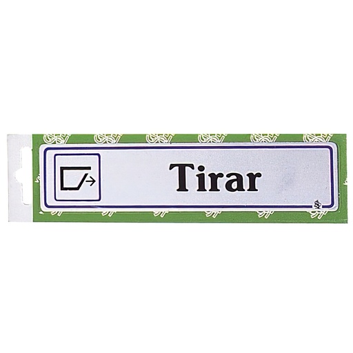 [5270279] Rotulo "Tirar"