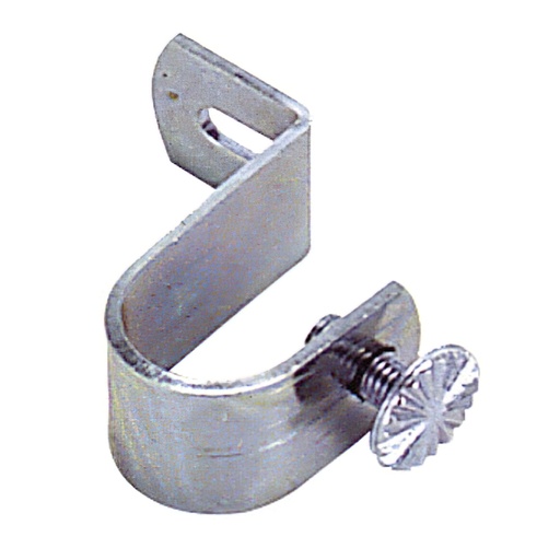 [5300082] Soporte Barra 16 mm.Ø Cromo  Techo