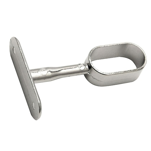 [5250060] Soporte Barra Ovalado Central Niquel
