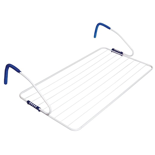 [5160350] Tendedero Oryx Balcon Acero Blanco 105x55cm