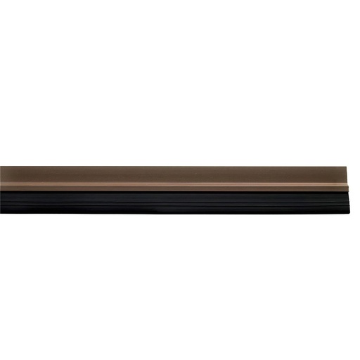 [5190335] Burlete Puerta Pvc Marron Con Goma 1 Metro