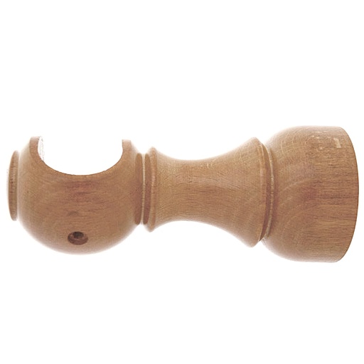 [5430105] Soporte Madera Liso Abierto 28x128 mm. Pino