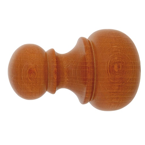 [5430155] Terminal Madera "Chyc" 28x83 mm. Teca