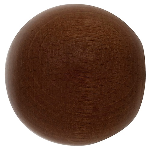 [5430160] Terminal Madera Esfera 28x55 mm. Nogal