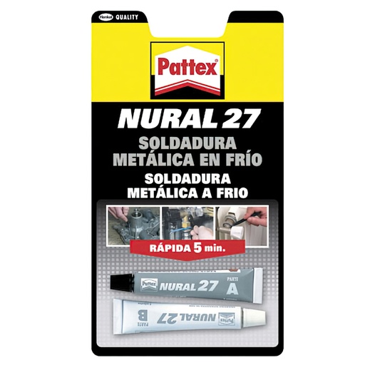 [14010117] Nural- 27 Aluminio Gris 22 ml (2 Tubos 11+11 ml)