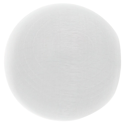 [5430635] Terminal Madera Esfera 20x40 mm. Blanco