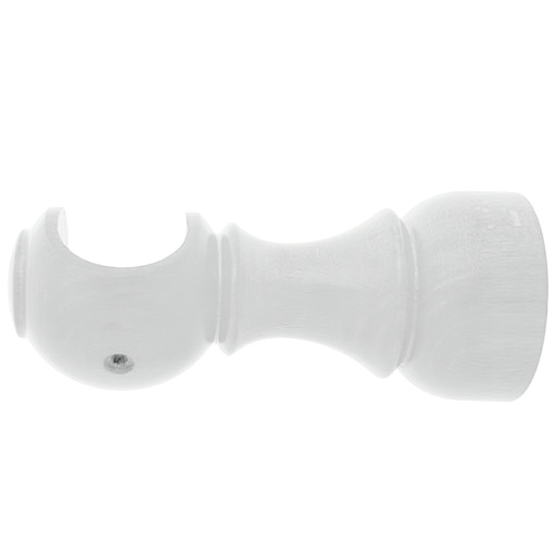 [5430755] Soporte Madera Liso Abierto 20x 88 mm. Blanco