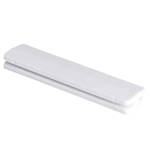 [5431655] Empalme Para Riel Aluminio P950 Blanco
