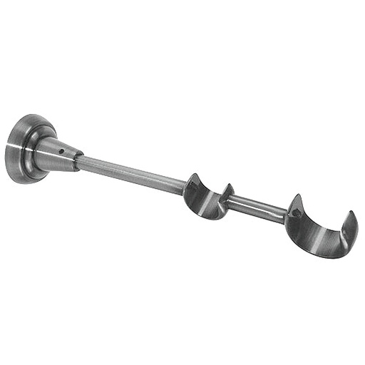 [5432690] Soporte Zirconio Doble 28-20 mm. Niquel Mate