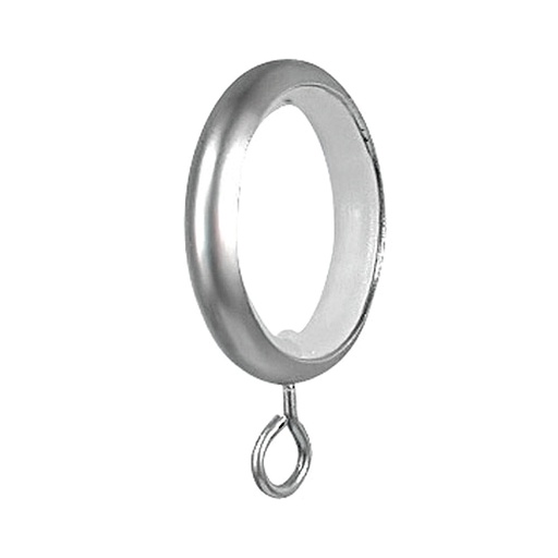 [5432980] Anilla Zirconio 20 mm. Con Silenciador Niquel / Mate (Bolsa 10 Unidades)