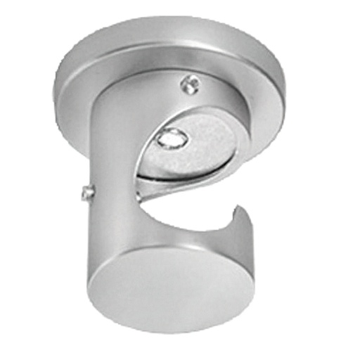 [5433020] Soporte Zirconio Techo 20 mm. Niquel Mate