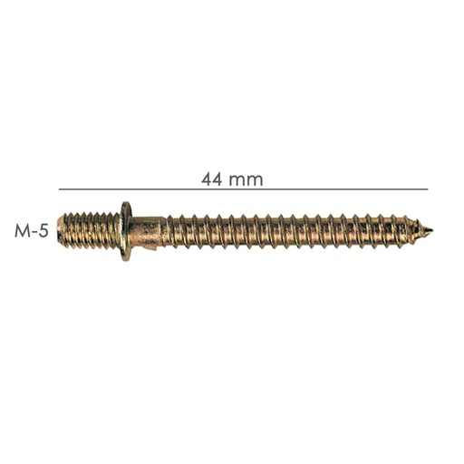 [5430802] Esparrago Para Soporte Madera 20 ø mm.  (Caja 25 Unidades)