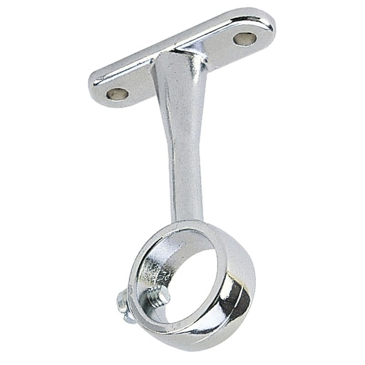 [5436015] Soporte Central Redondo Para Tubo Ø16 Cromado