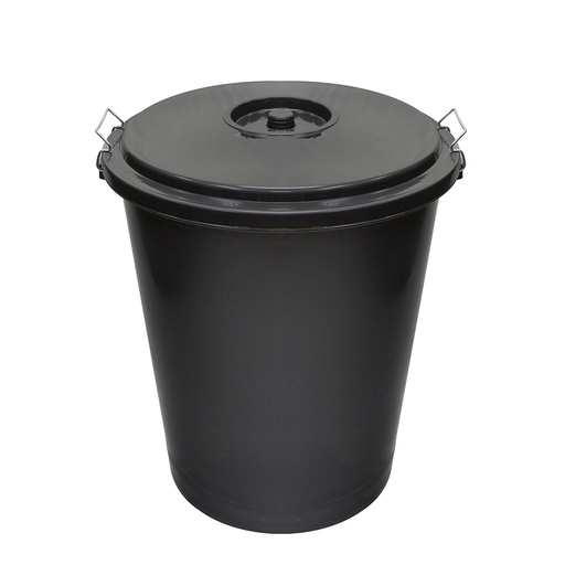[10010041] Cubo Basura Plastico Comunidad Con Tapa   50 Litros