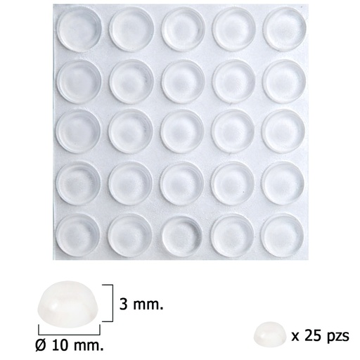 [5440005] Lagrimas Silicona Grandes (Blister 25 unidades)