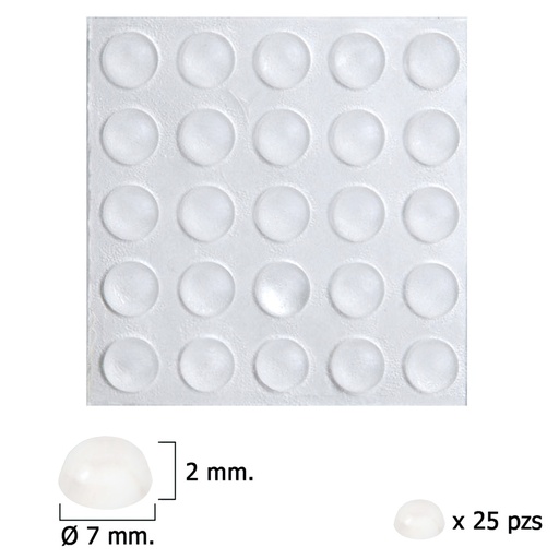 [5440010] Lagrimas Silicona Pequeñas (Blister 25 unidades)