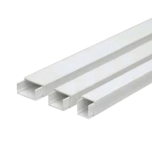 [19030910] Canaleta Adhesiva Con Tapa 16x16 mm. x 2 m.