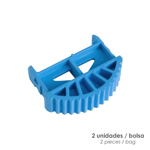 [23020130] Contera Escalera Eco Rectangular 78 (Bolsa 2 unidades) (Par)