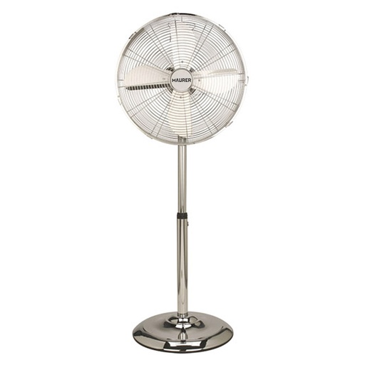 [5380108] Ventilador Maurer de Pie 125 cm. de Alto Cromo