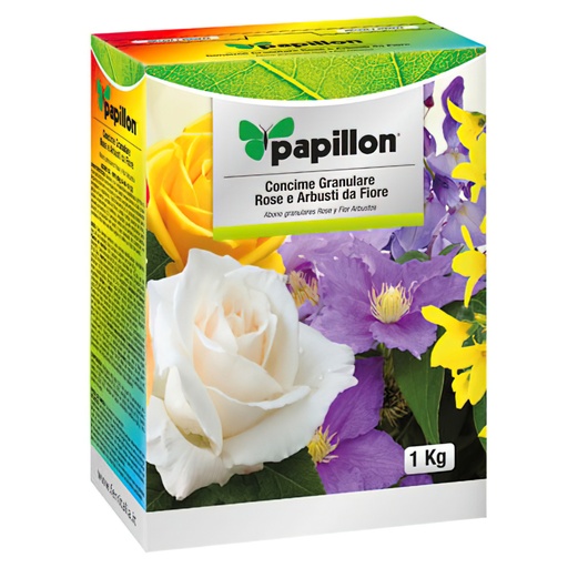 [8025016] Abono Grano Papillon Rosas y Flores 1 Kg
