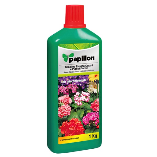 [8025001] Abono Liquido Papillon Geranios y Flores 1kg