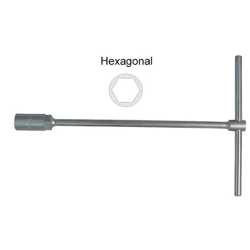 [2107000] Llave Vaso Maurer Mango "T"    8 mm.