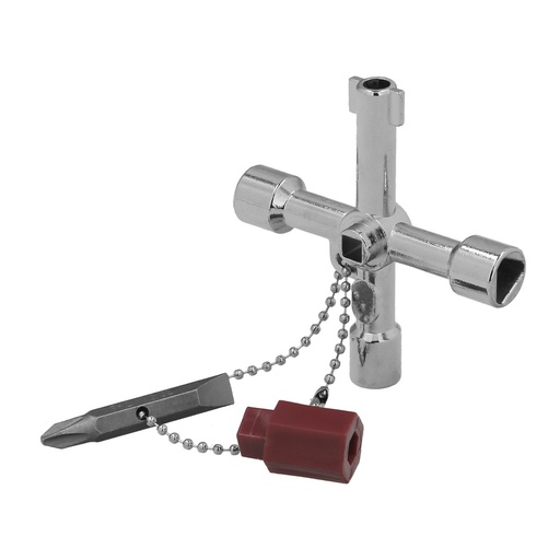 [2160600] Llave De Cabina - Agua, Gas, Electricidad