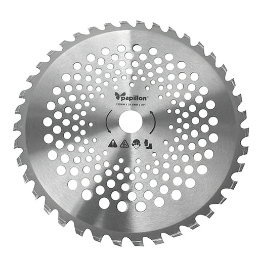 [8061058] Disco Desbrozador Gasolina Universal 40 Dientes Ø 255 mm.