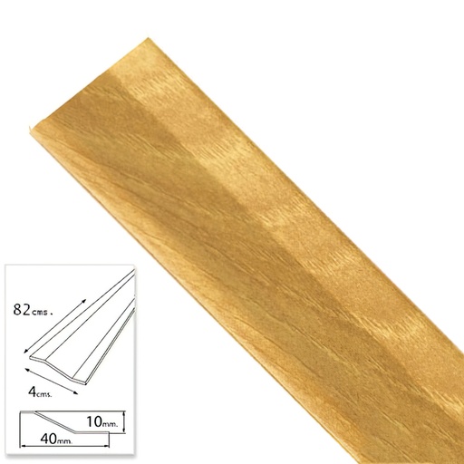 [2541045] Tapajuntas Adhesivo Para Ceramica Metal Roble   82,0 cm.