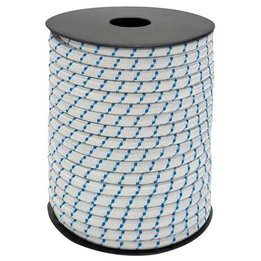 [5260360] Cuerda Elástica Forrada   10 mm. Rollo de 100 metros