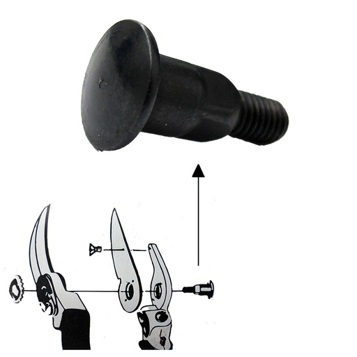 [8230115] Tornillo Recambio Tijera Samurai Central KS-4T
