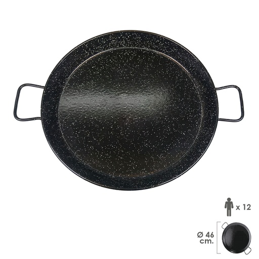 [5020645] Paellera Valenciana Esmaltada  12 personas / 46 cm