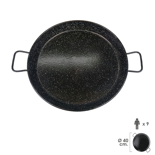 [5020635] Paellera Valenciana Esmaltada   9 personas/ 40 cm