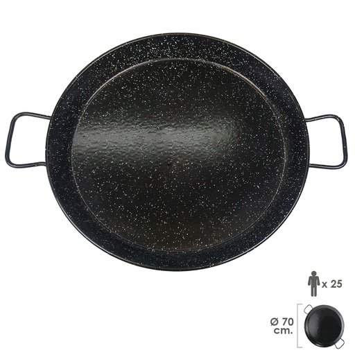 [5020670] Paellera Valenciana Esmaltada  25 personas/ 70 cm