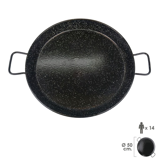 [5020650] Paellera Valenciana Esmaltada  14 personas/ 50 cm
