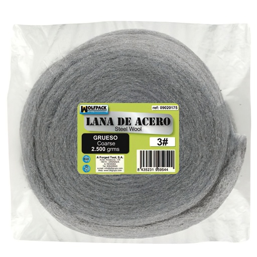 [9020175] Lana De Acero 2500 gr. Lisa 1