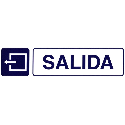 [15052030] Rotulo Adhesivo 250x63 mm. Salida