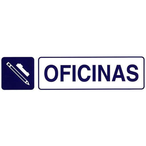 [15052080] Rotulo Adhesivo 250x63 mm. Oficinas