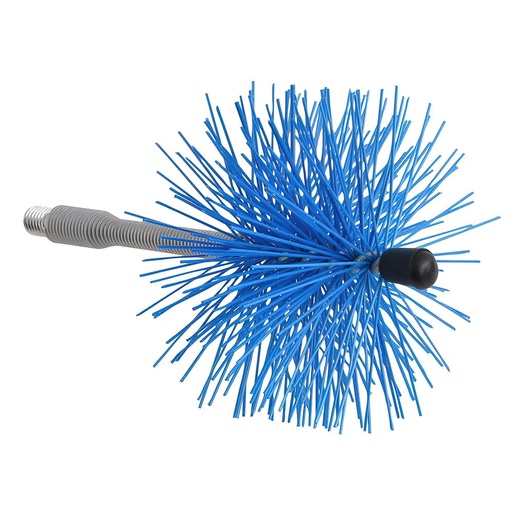 [22020710] Deshollinador Cepillo Nylon Eje Flexible 120 mm.