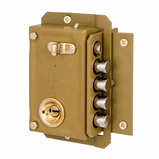 [3012997] Cerradura Fac S 90 P Pintada Derecha Bombin 70
