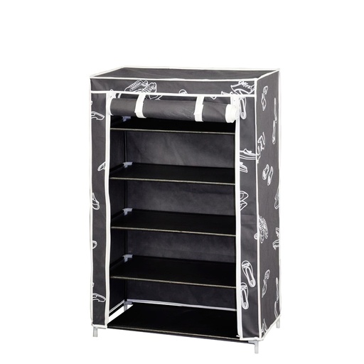 [21030605] Zapatero Plegable Tela TNT 61x30x90 cm.