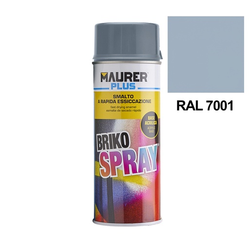 [12060450] Spray Pintura Gris Plata 400 ml.
