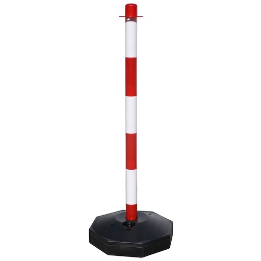 [1041100] Poste Para Cadena Plastico 90 cm. Con Base