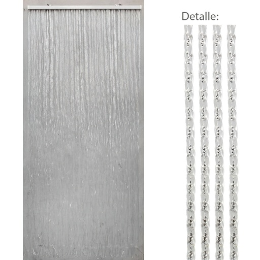 [1191410] Cortina Puerta 90 Tiras PVC 90x200 cm.